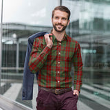 Clan Leask Tartan Long Sleeve Shirt P757