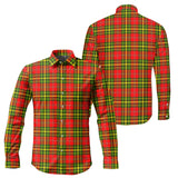 Clan Leask Modern Tartan Long Sleeve Shirt P756