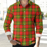 Clan Leask Modern Tartan Long Sleeve Shirt P756