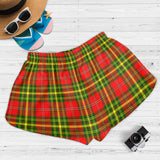 Clan Leask Modern Tartan Womens Shorts NW718