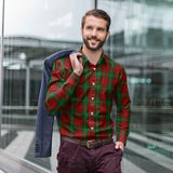 Clan Lennox Tartan Long Sleeve Shirt P754