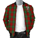 Clan Lennox Crest Tartan Bomber Jacket ZJ430