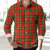 Clan Lennox Modern Tartan Long Sleeve Shirt P753