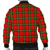 Clan Lennox Modern Crest Tartan Bomber Jacket ZJ429