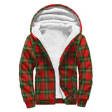 Clan Lennox Modern Crest Tartan Sherpa Hoodie CT556