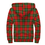 Clan Lennox Modern Crest Tartan Sherpa Hoodie CT556