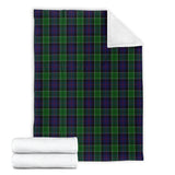 Clan Leslie Hunting Tartan Blanket U516