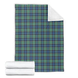 Clan Leslie Hunting Ancient Tartan Blanket U515