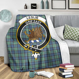 Clan Leslie Hunting Ancient Crest Tartan Blanket UC433