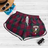 Clan Lindsay Crest Tartan Womens Shorts NW1734