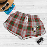 Clan Lindsay Dress Red Crest Tartan Womens Shorts NW1738