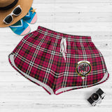 Clan Little Crest Tartan Womens Shorts NW1733