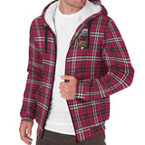 Clan Little Crest Tartan Sherpa Hoodie CT545