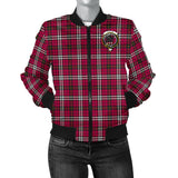 Clan Little Crest Tartan Bomber Jacket ZJ441