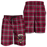 Clan Little Crest Tartan Mens Shorts NS542