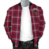 Clan Little Crest Tartan Bomber Jacket ZJ441