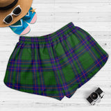 Clan Lockhart Modern Crest Tartan Womens Shorts NW1729