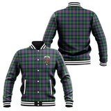 Clan Logan Ancient Crest Tartan Baseball Jacket JM536