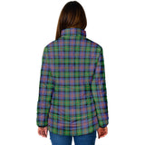 Clan Logan Ancient Crest Tartan Padded Jacket RF447