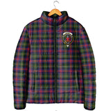 Clan Logan Modern Crest Tartan Padded Jacket RF448