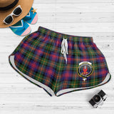 Clan Logan Modern Crest Tartan Womens Shorts NW1726