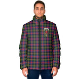 Clan Logan Modern Crest Tartan Padded Jacket RF448