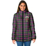 Clan Logan Modern Crest Tartan Padded Jacket RF448