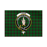 Clan Logie Crest Tartan Flag CF449