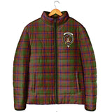 Clan Lumsden Crest Tartan Padded Jacket RF453