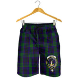 Clan Lumsden Green Crest Tartan Mens Shorts NS533