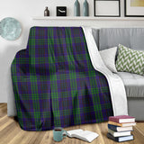 Clan Lumsden Green Tartan Blanket U542