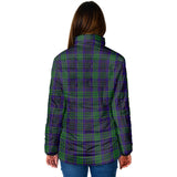 Clan Lumsden Green Crest Tartan Padded Jacket RF450