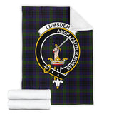 Clan Lumsden Hunting Crest Tartan Blanket UC453