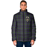 Clan Lumsden Hunting Crest Tartan Padded Jacket RF451