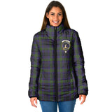 Clan Lumsden Hunting Crest Tartan Padded Jacket RF451