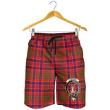 Clan Lumsden Modern Crest Tartan Mens Shorts NS531