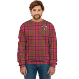 Clan Lumsden Modern Crest Tartan Sweatshirt HC531