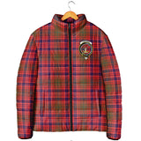 Clan Lumsden Modern Crest Tartan Padded Jacket RF452