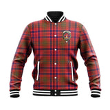 Clan Lumsden Modern Crest Tartan Baseball Jacket JM531