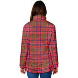 Clan Lumsden Modern Crest Tartan Padded Jacket RF452