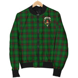 Clan Lundin Crest Tartan Bomber Jacket ZJ454