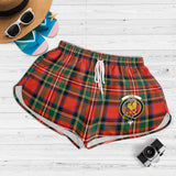 Clan Lyle Crest Tartan Womens Shorts NW1719