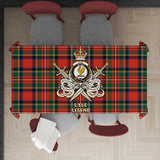 Clan Lyle Tartan Tablecloth Golden Sword of Courageous Legacy BG460