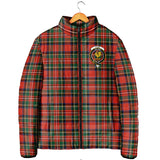 Clan Lyle Crest Tartan Padded Jacket RF455