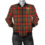 Clan Lyle Crest Tartan Bomber Jacket ZJ455