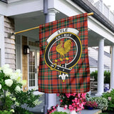 Clan Lyle Crest Tartan Flag CF455