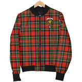 Clan Lyle Crest Tartan Bomber Jacket ZJ455