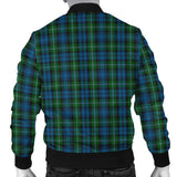 Clan Lyon Crest Tartan Bomber Jacket ZJ456