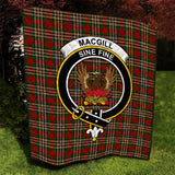 Clan MacGill Crest Tartan Premium Quilt FC454