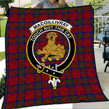 Clan MacGillivray Crest Tartan Premium Quilt FC450